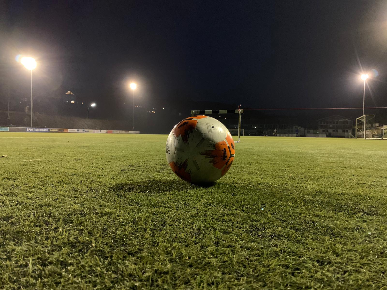 Fussballer zurück im Training