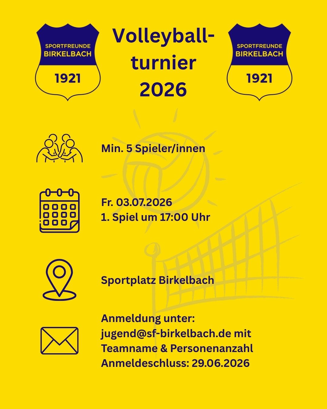 Volleyballturnier 2026