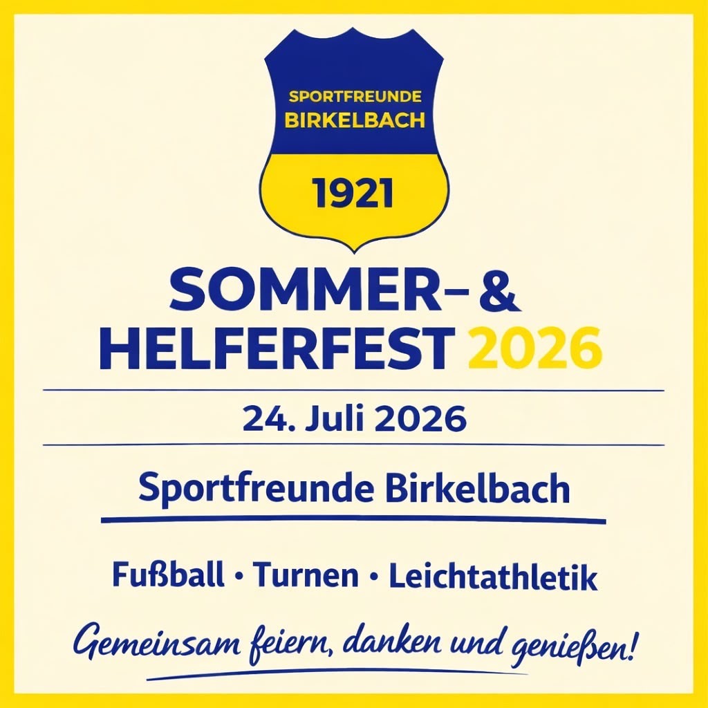 Sommer-&Helferfest 2026